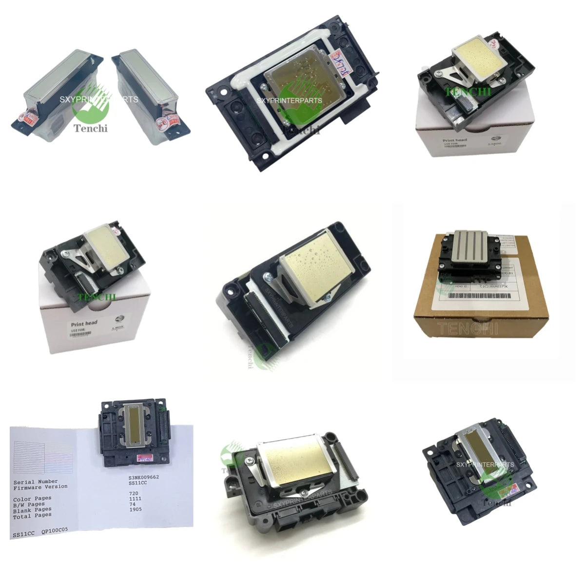 Original 99% New F138040 F138050 Printhead Print Head for Epson R2100 R2200 Pro7600 Pro9600 Printer Head Inkjet Printer Parts NovaCart