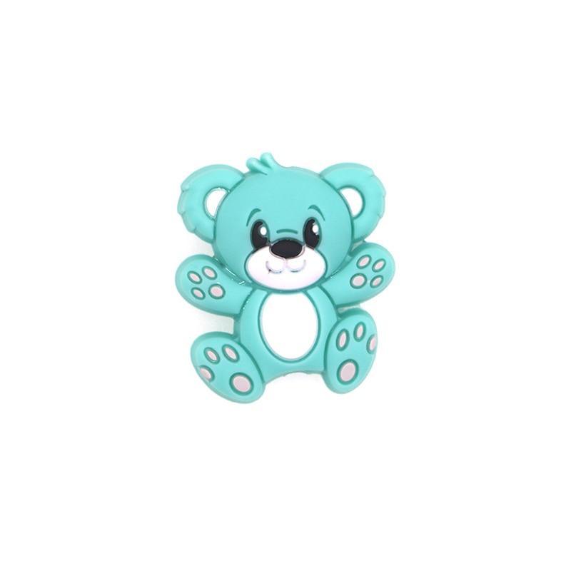 Mini Bear Silicone Beads Baby Dummy Cartoon Pacifier Toy Accessories For Kids And Babies Stevvex