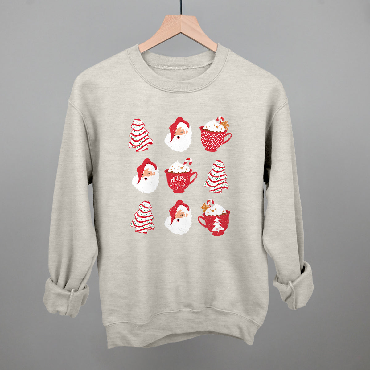Christmas Tree Cake Santa Ivy + Cloth