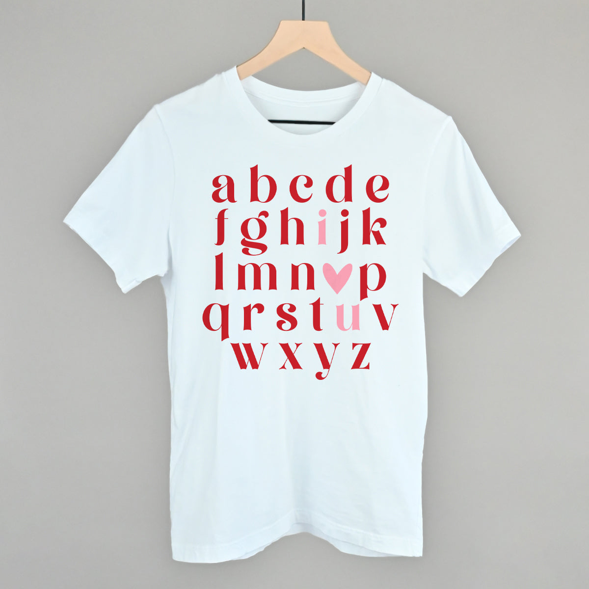 I Heart U Alphabet Ivy + Cloth