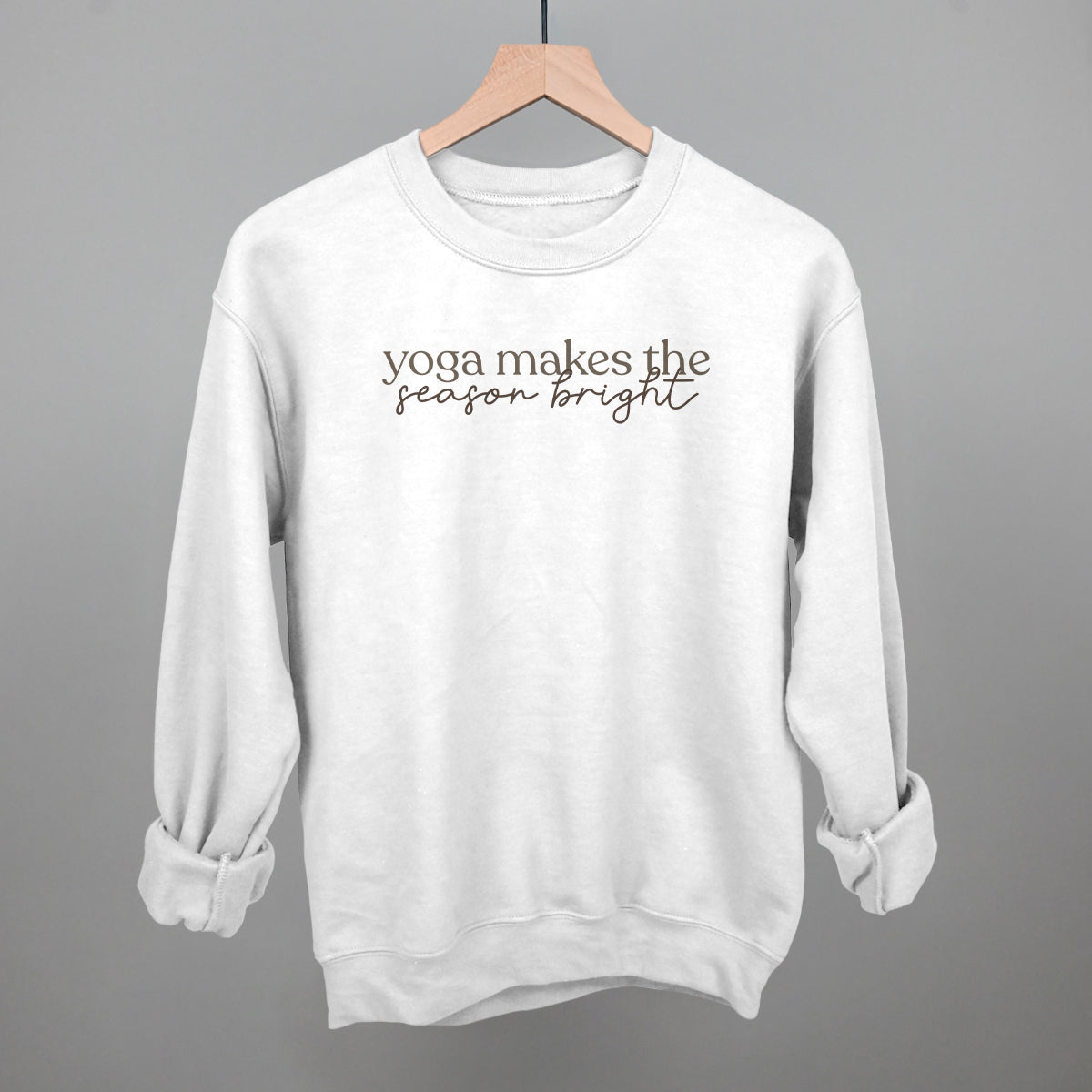 Yoga Makes The Season Bright Ivy + Cloth