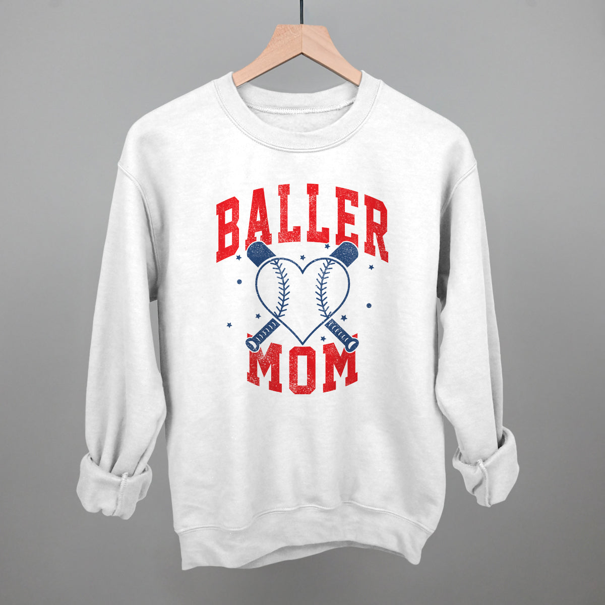 Baller Mom Baseball Ivy + Cloth