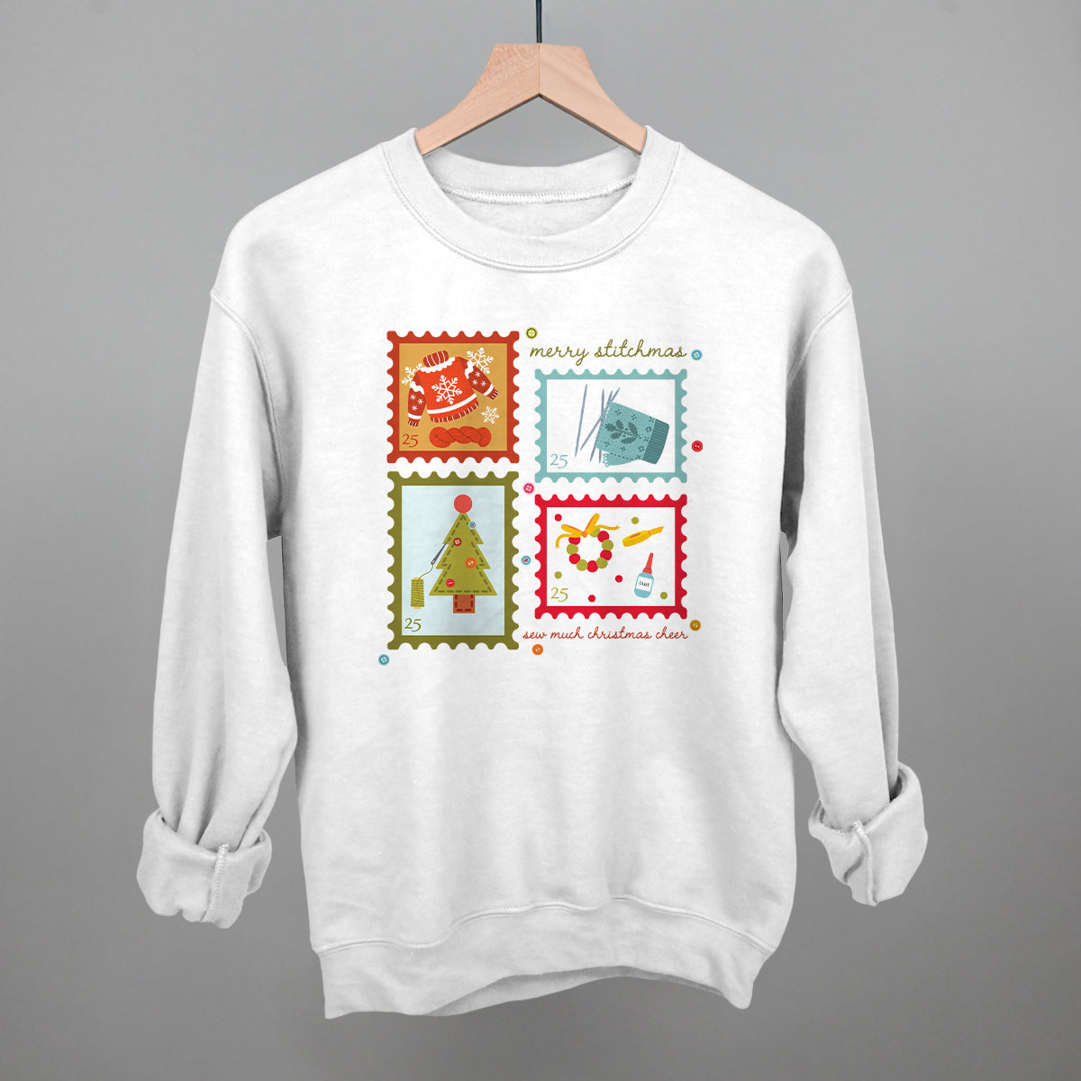 Merry Stitchmas Stamps Ivy + Cloth