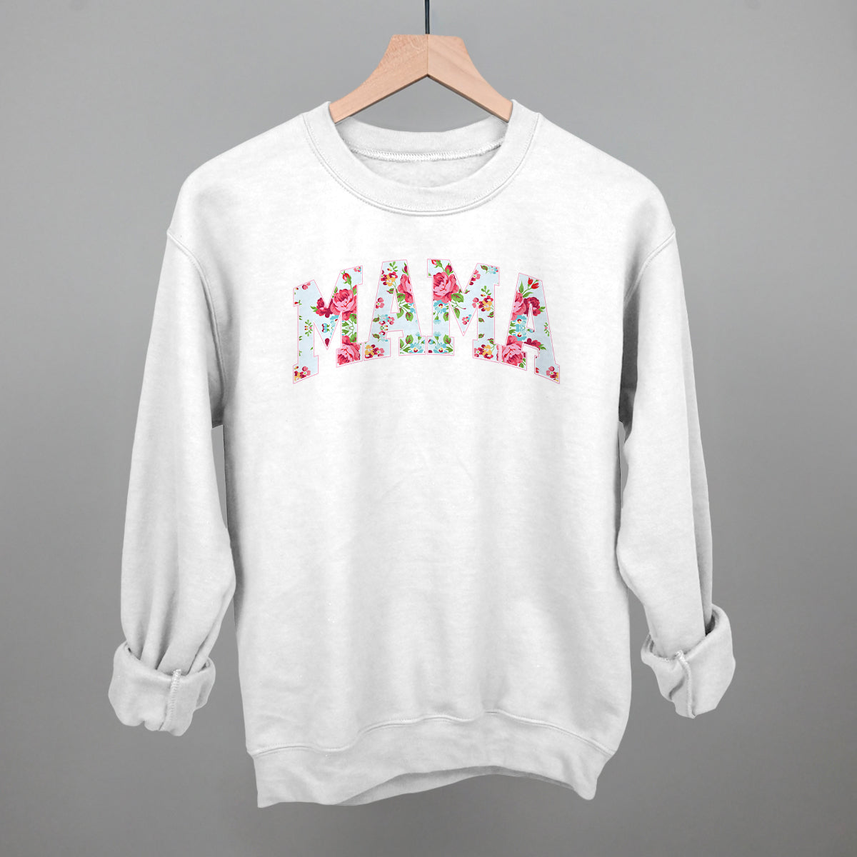 Mama (Block Letter Floral) Ivy + Cloth