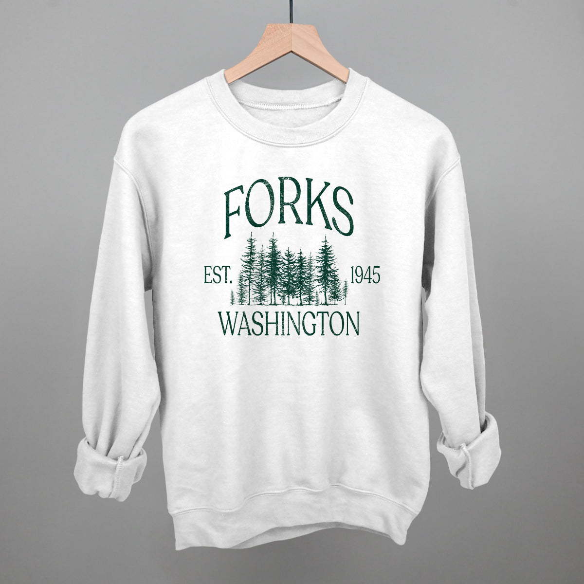 Forks, WA Est 1945 Ivy + Cloth