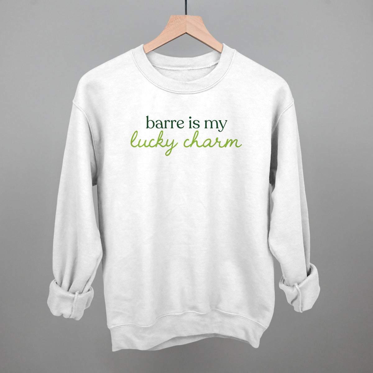 Barre Is My Lucky Charm Ivy + Cloth