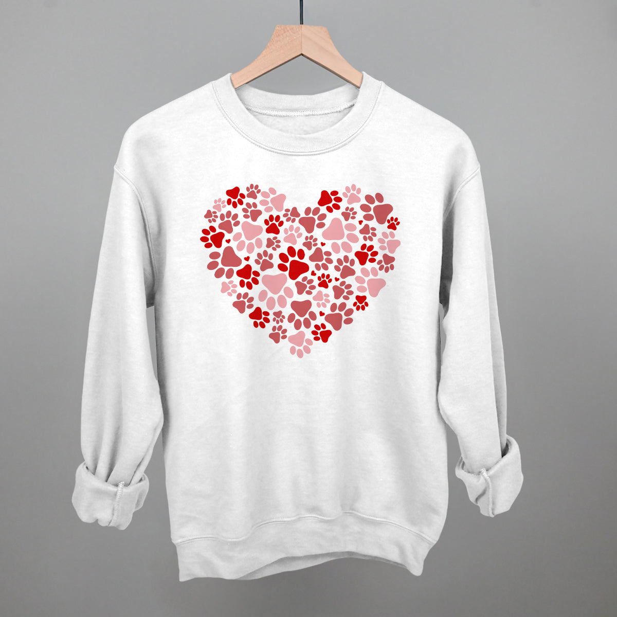 Paw Print Heart Ivy + Cloth