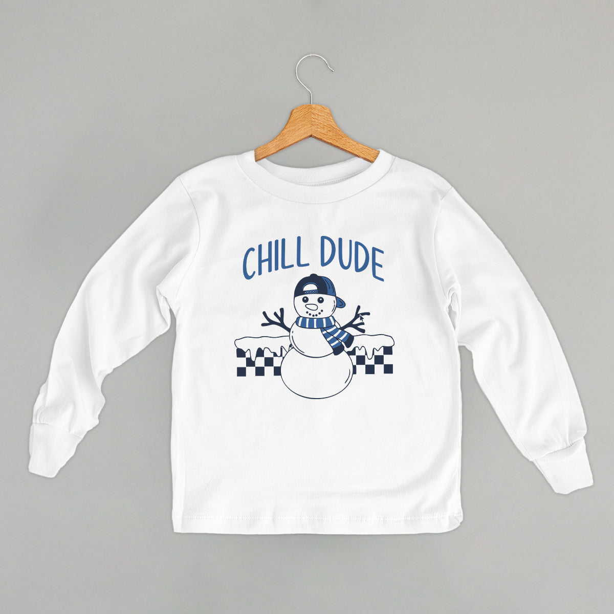 Chill Dude Snowman Doodle (Kids) Ivy + Cloth