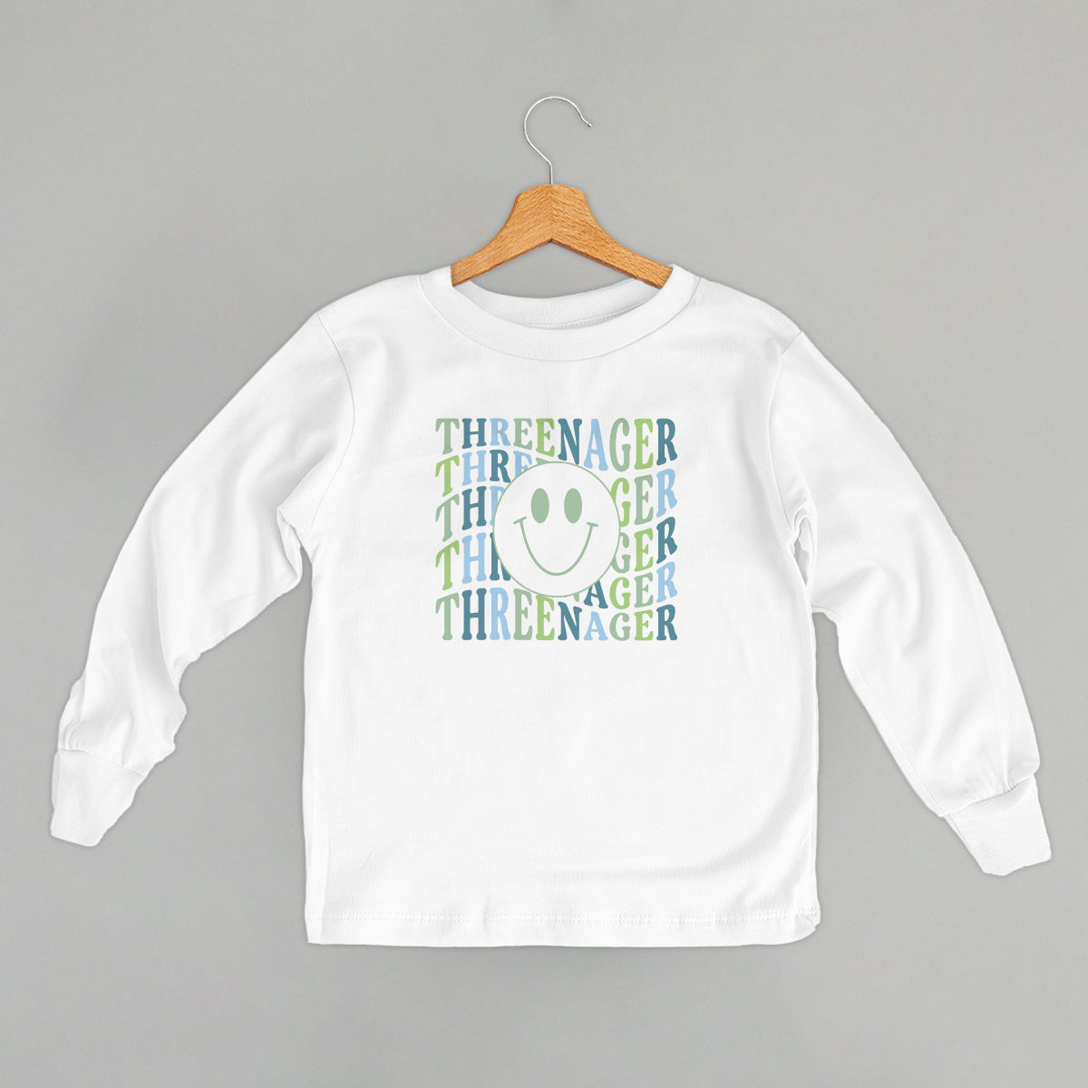 Threenager (Blue + Green) (Kids) Ivy + Cloth