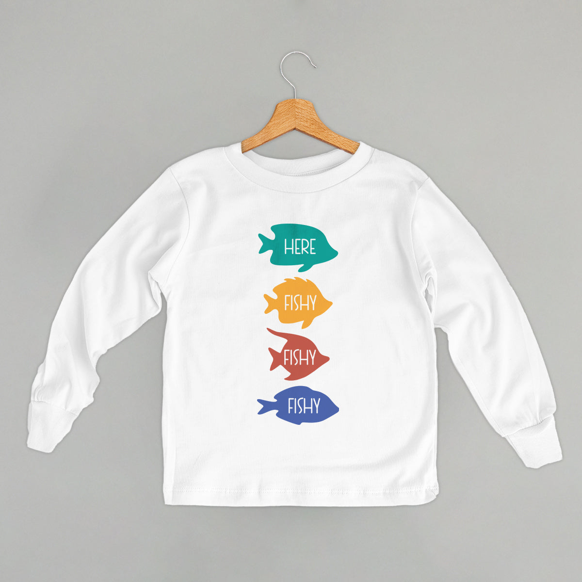 Here Fishy Colorful (Kids) Ivy + Cloth