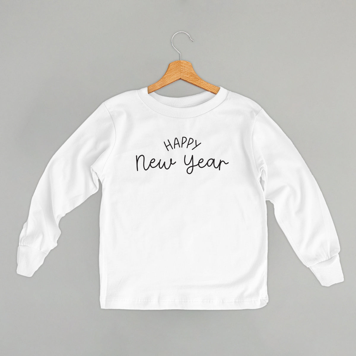 Happy New Year (Black) (Kids) Ivy + Cloth