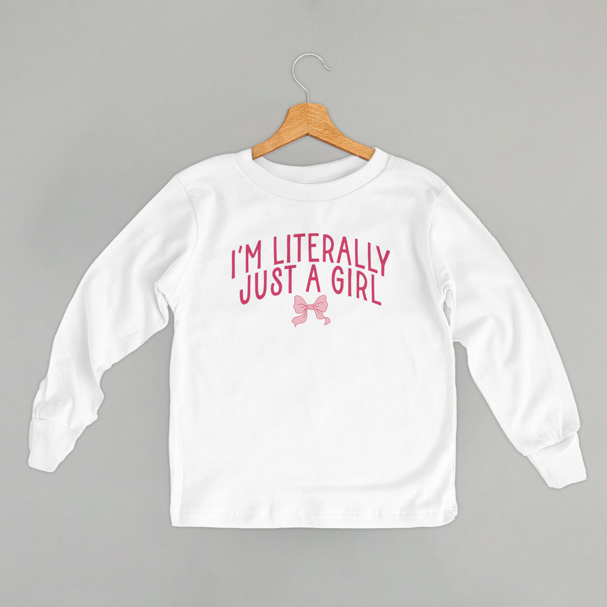I'm Literally Just A Girl Bow (Kids) Ivy + Cloth