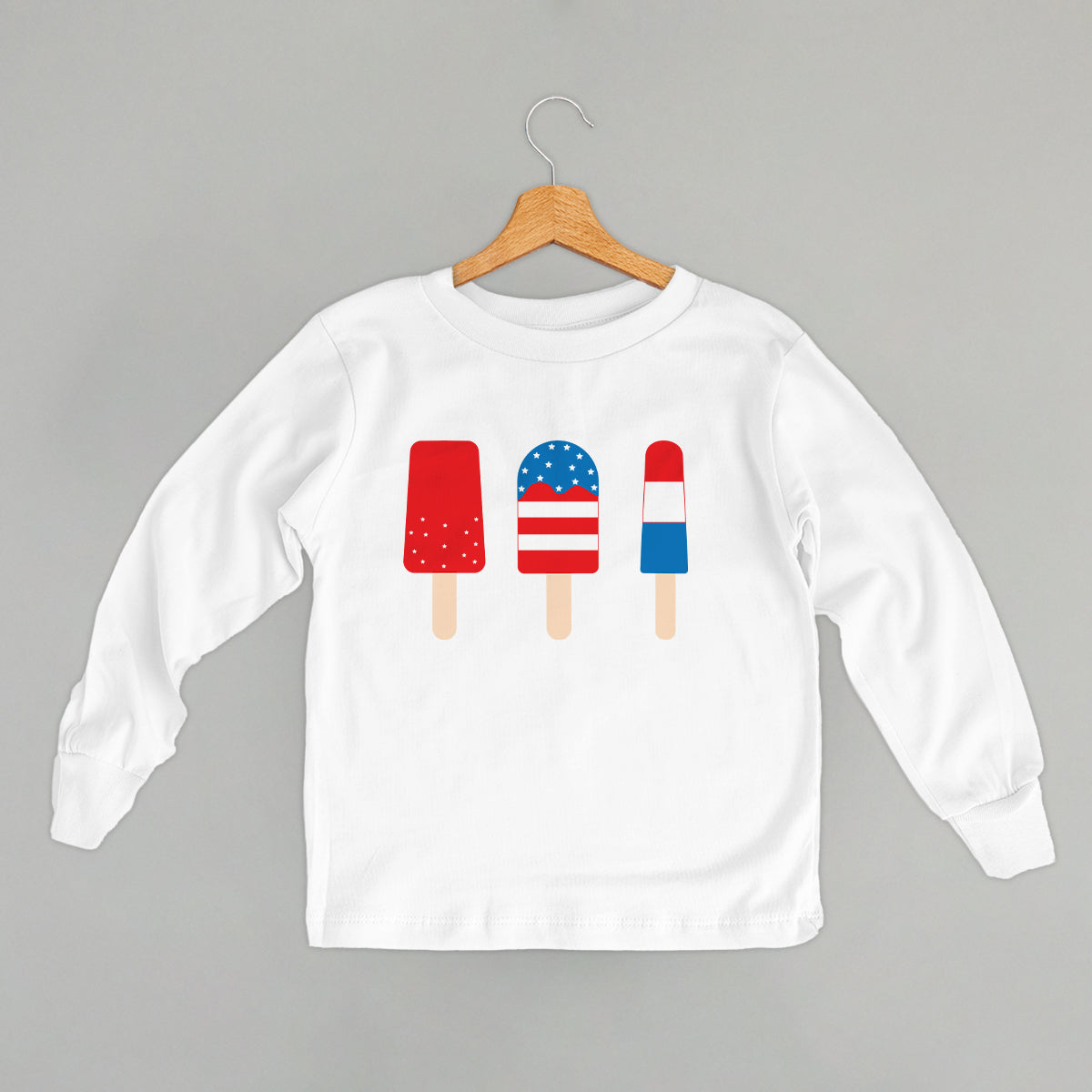 Red White & Blue Popsicles (Kids) Ivy + Cloth