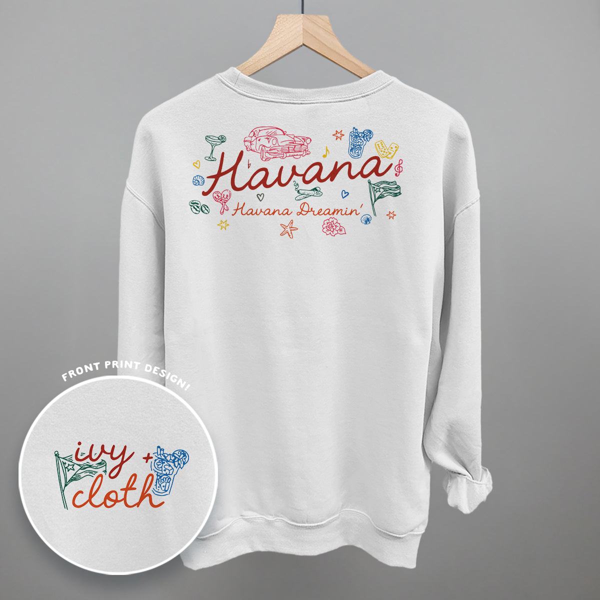 Havana Doodles (Back Print) Ivy + Cloth