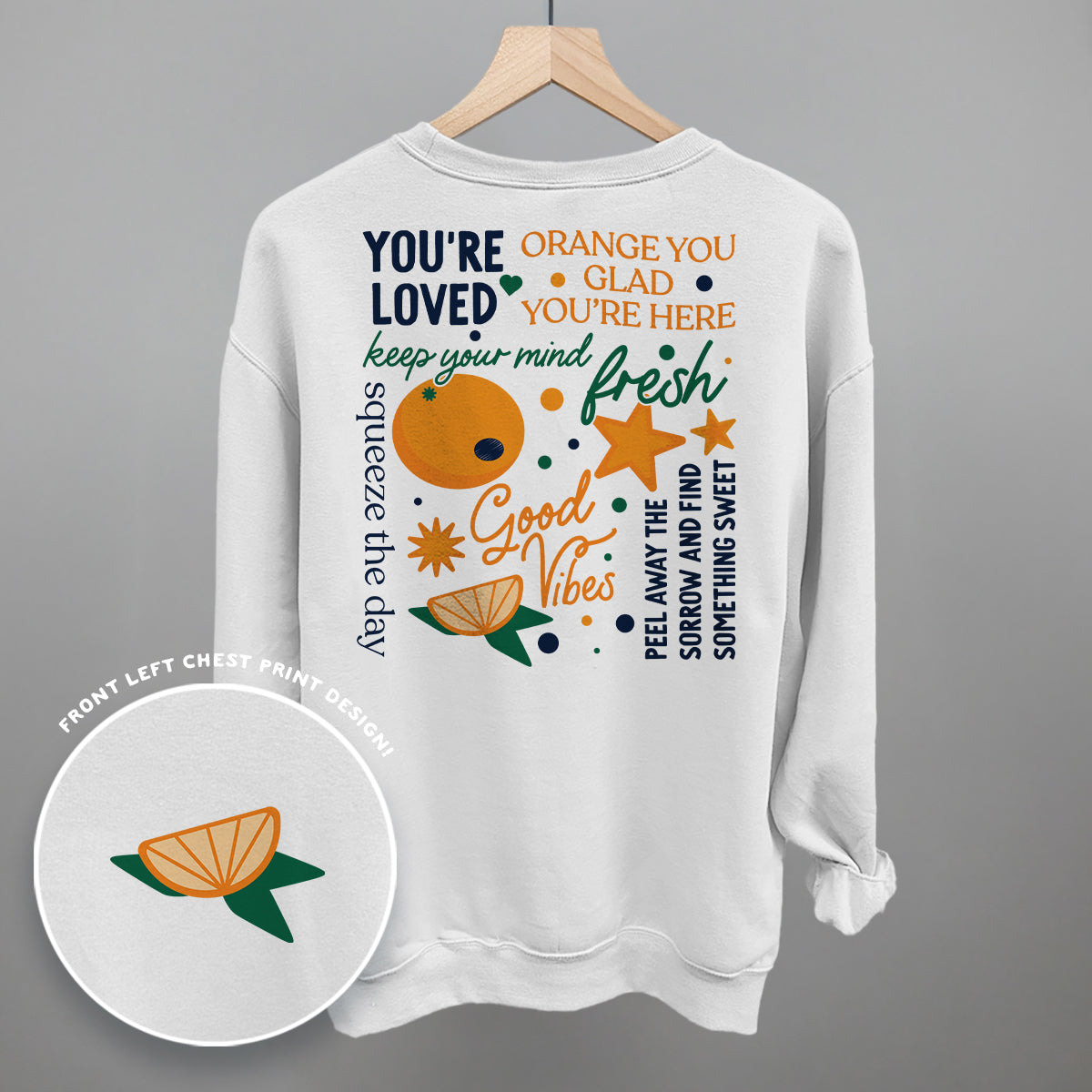 Keep Your Mind Fresh (Back Print) Ivy + Cloth