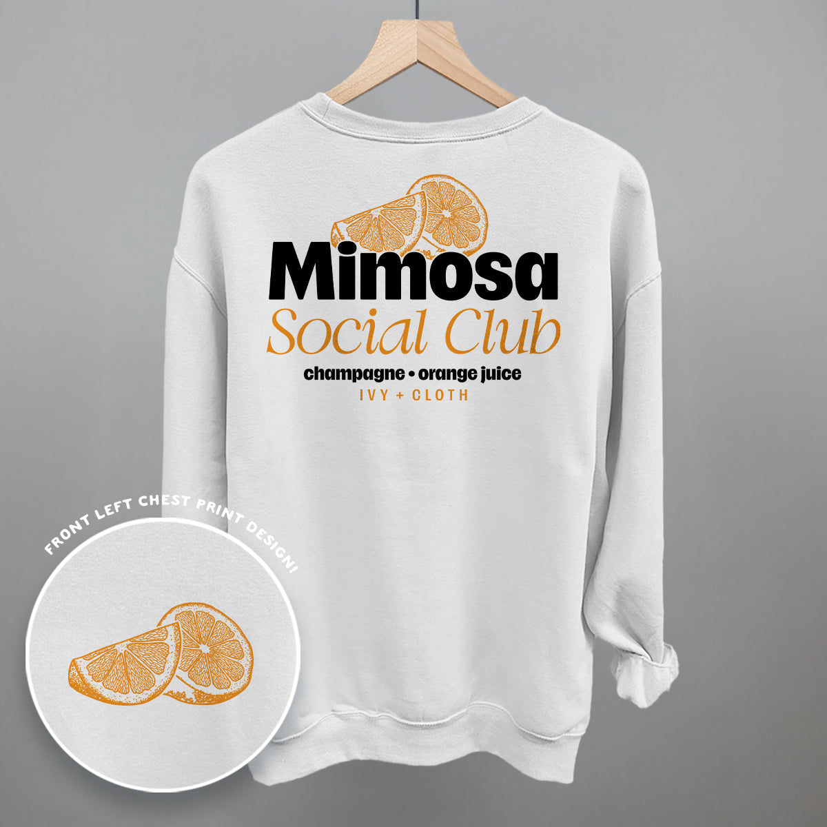 Mimosa Social Club (Back Print) Ivy + Cloth