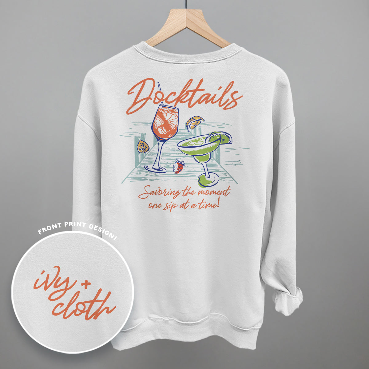 Docktails (Back Print) Ivy + Cloth