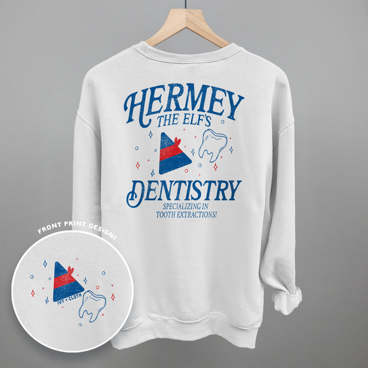 Hermey's Dentistry (Back Print) Ivy + Cloth