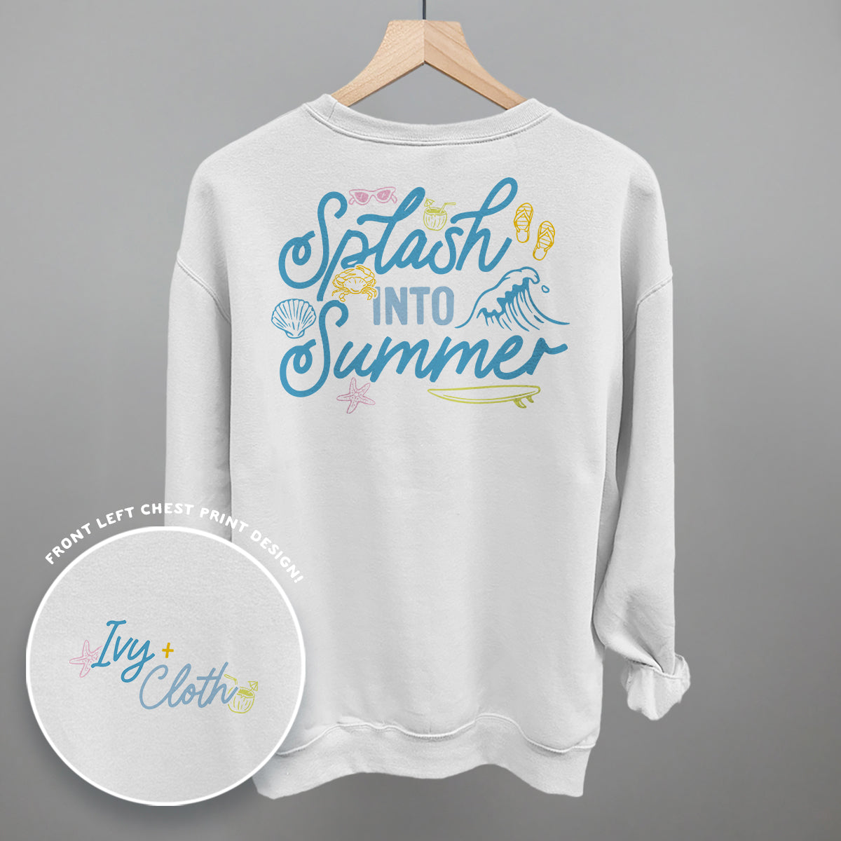 Splash Into Summer (Back Print) Ivy + Cloth