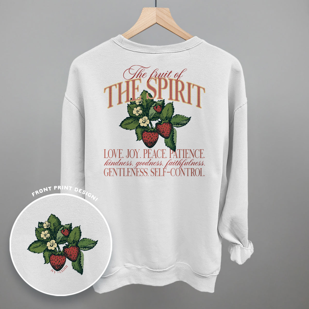 The Fruit Of The Spirit (Back Print) Ivy + Cloth