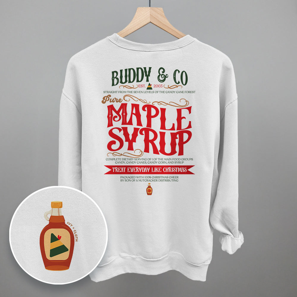 Buddy & Co Maple Syrup (Back Print) Ivy + Cloth