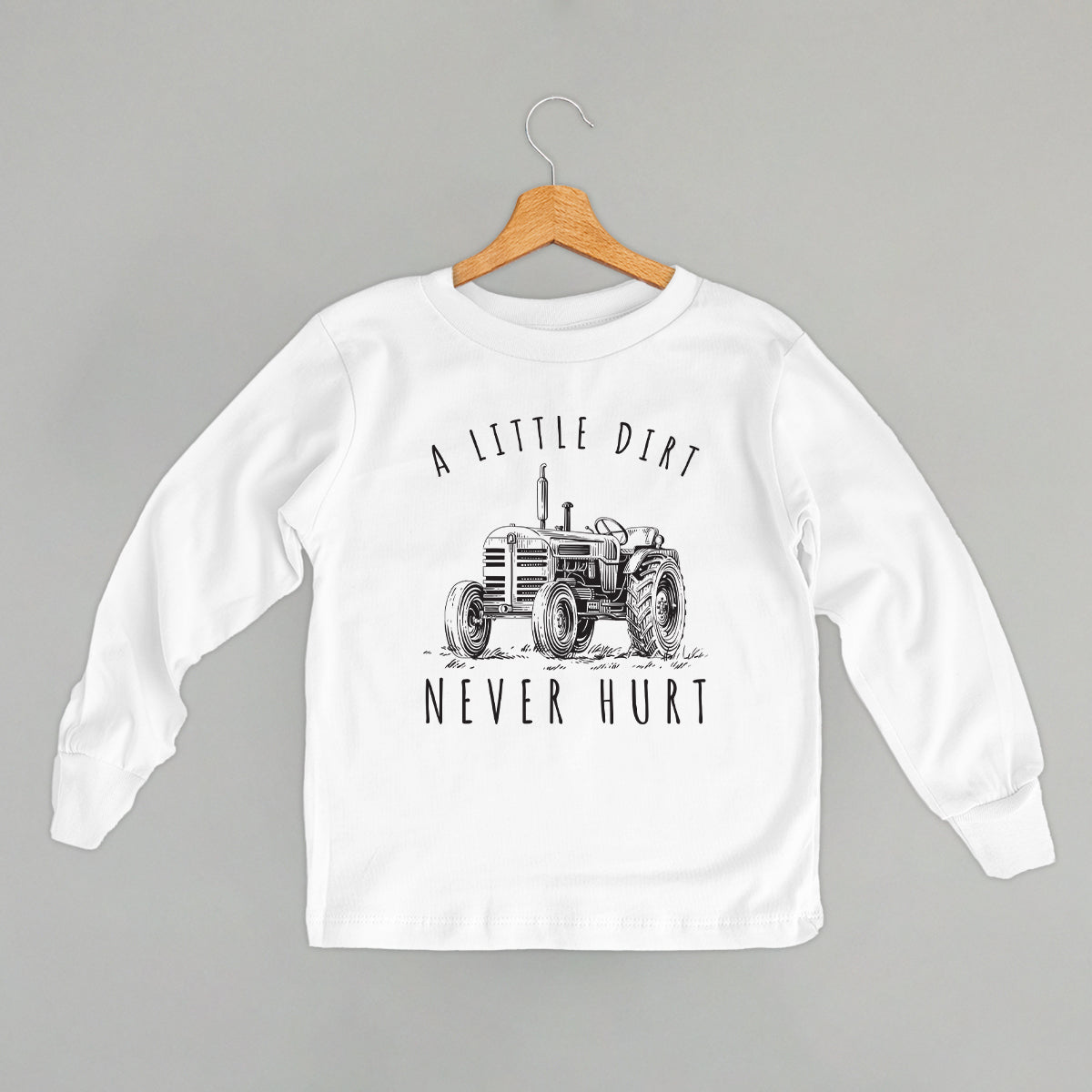 A Little Dirt Never Hurt Tractor (Kids) Ivy + Cloth