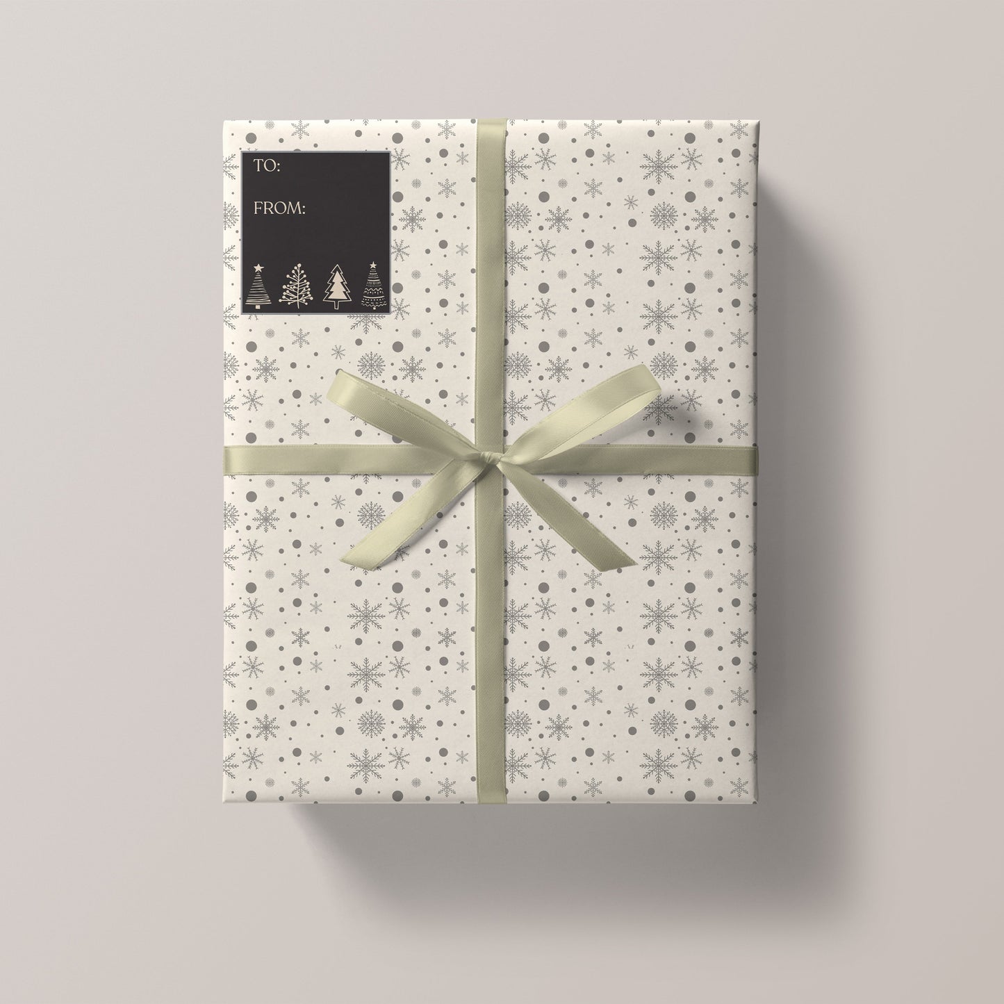 Black Holiday Tags (Sticker Sheet) Ivy + Cloth