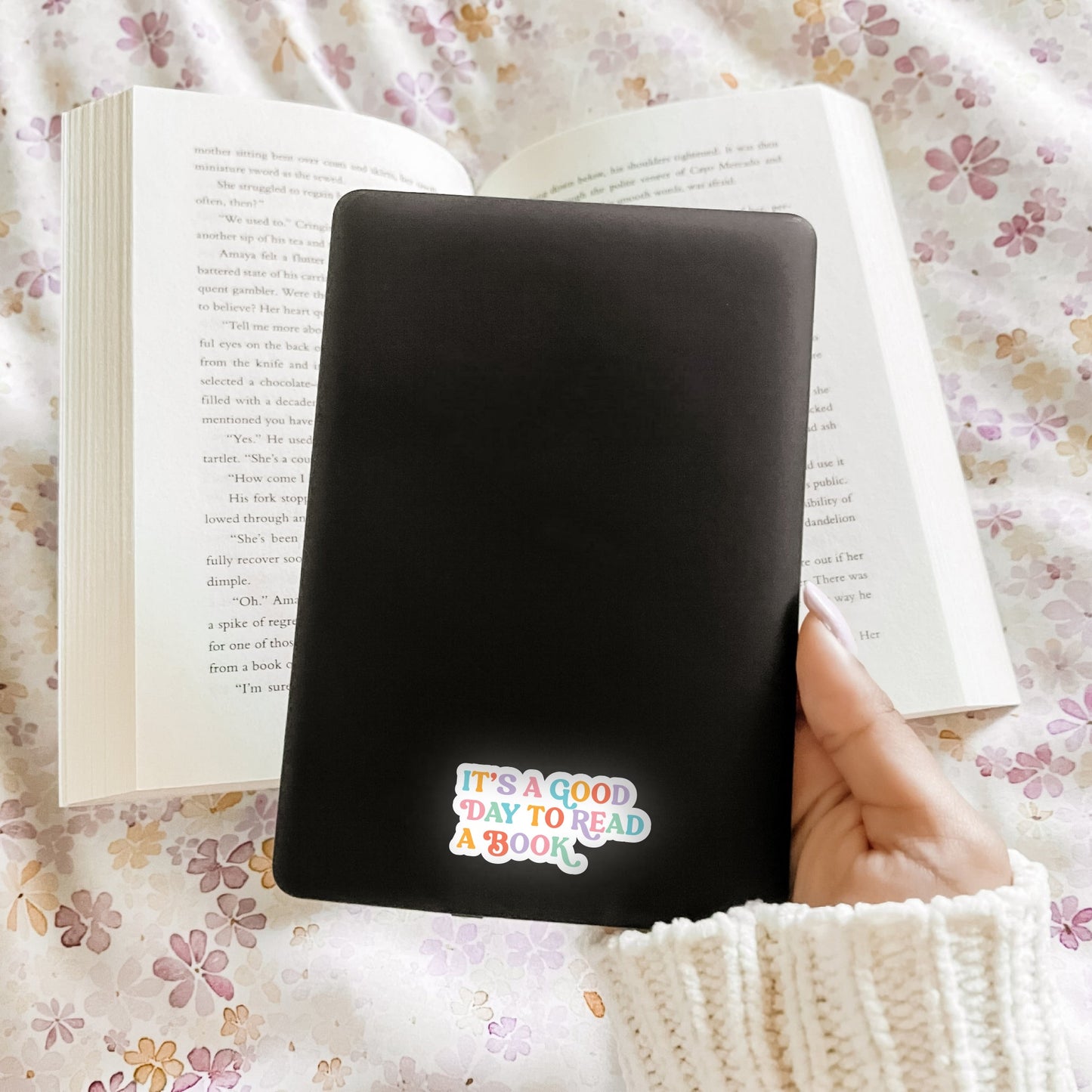 It's A Good Day To Read A Book Decal Ivy + Cloth