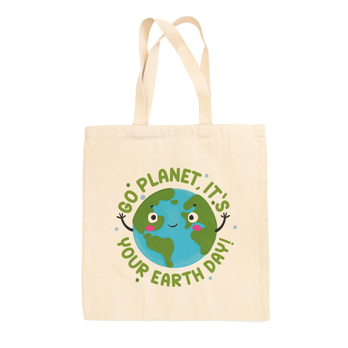 Go Planet, It's Your Earth Day Tote Bag Ivy + Cloth