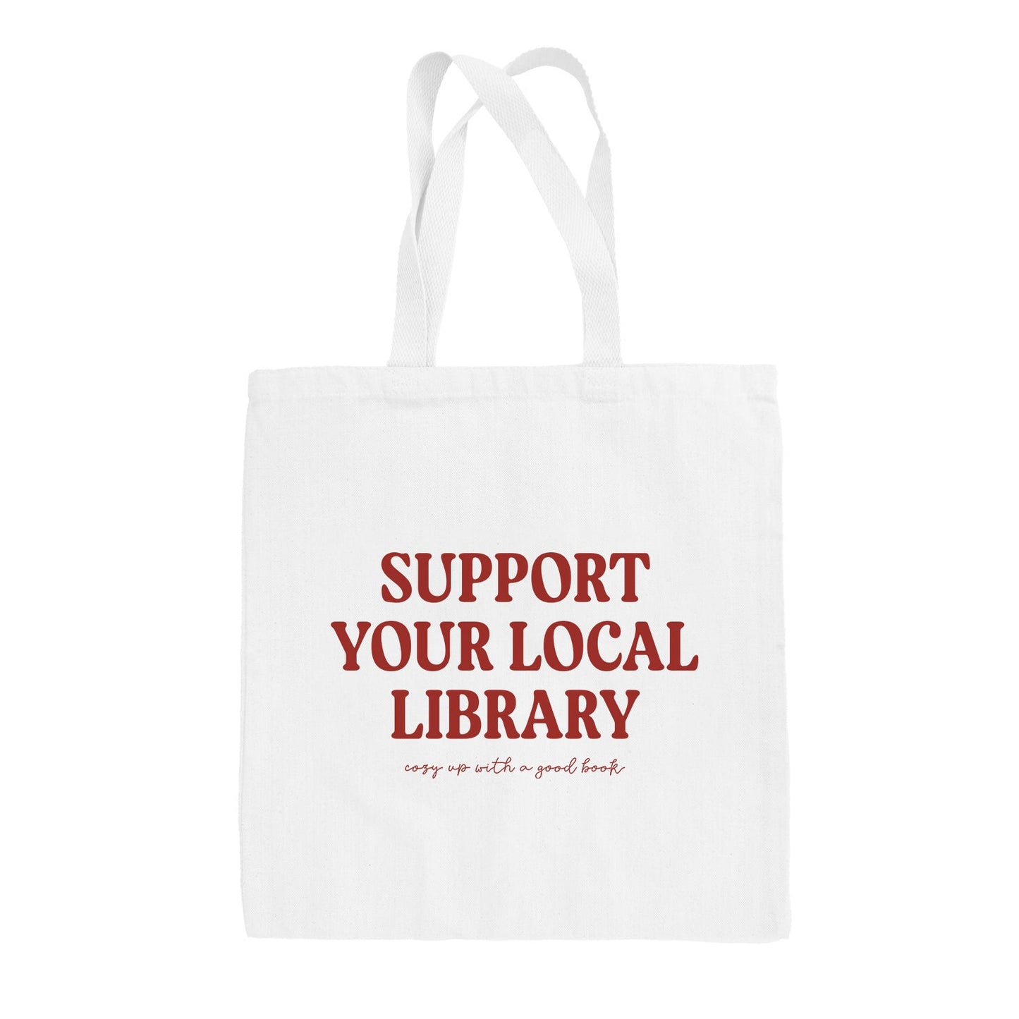 Support Your Local Library Tote Bag Ivy + Cloth