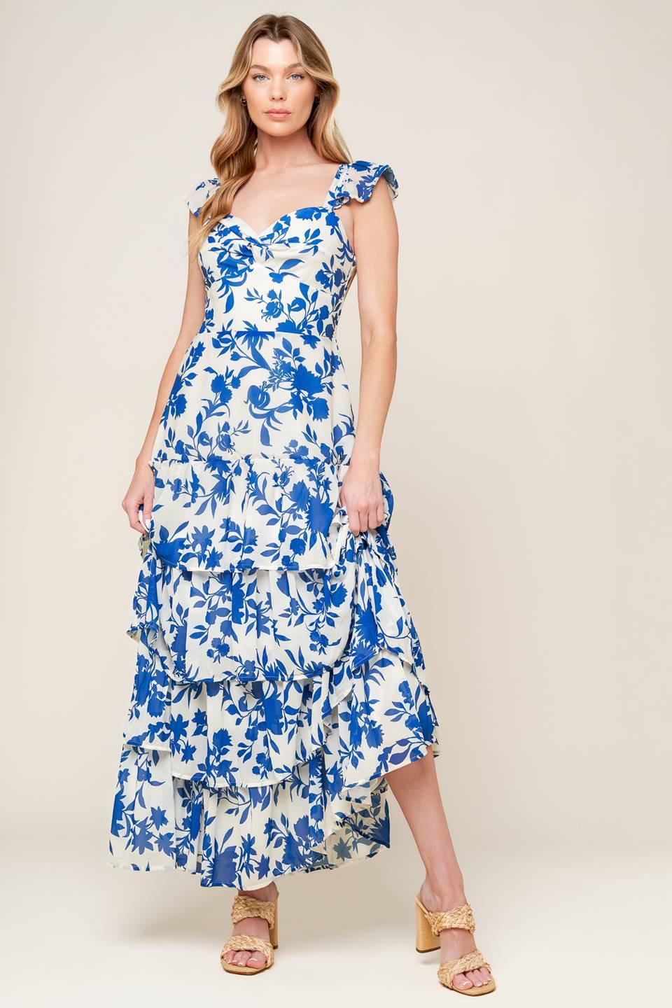 CAPTIVATING PERSONALITY WOVEN MAXI DRESS Flying Tomato