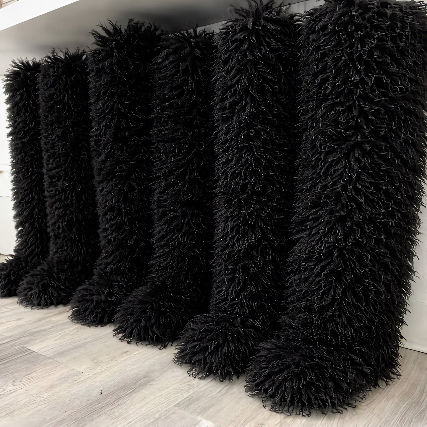 Black Mongolian Boots DALOVELY STYLE