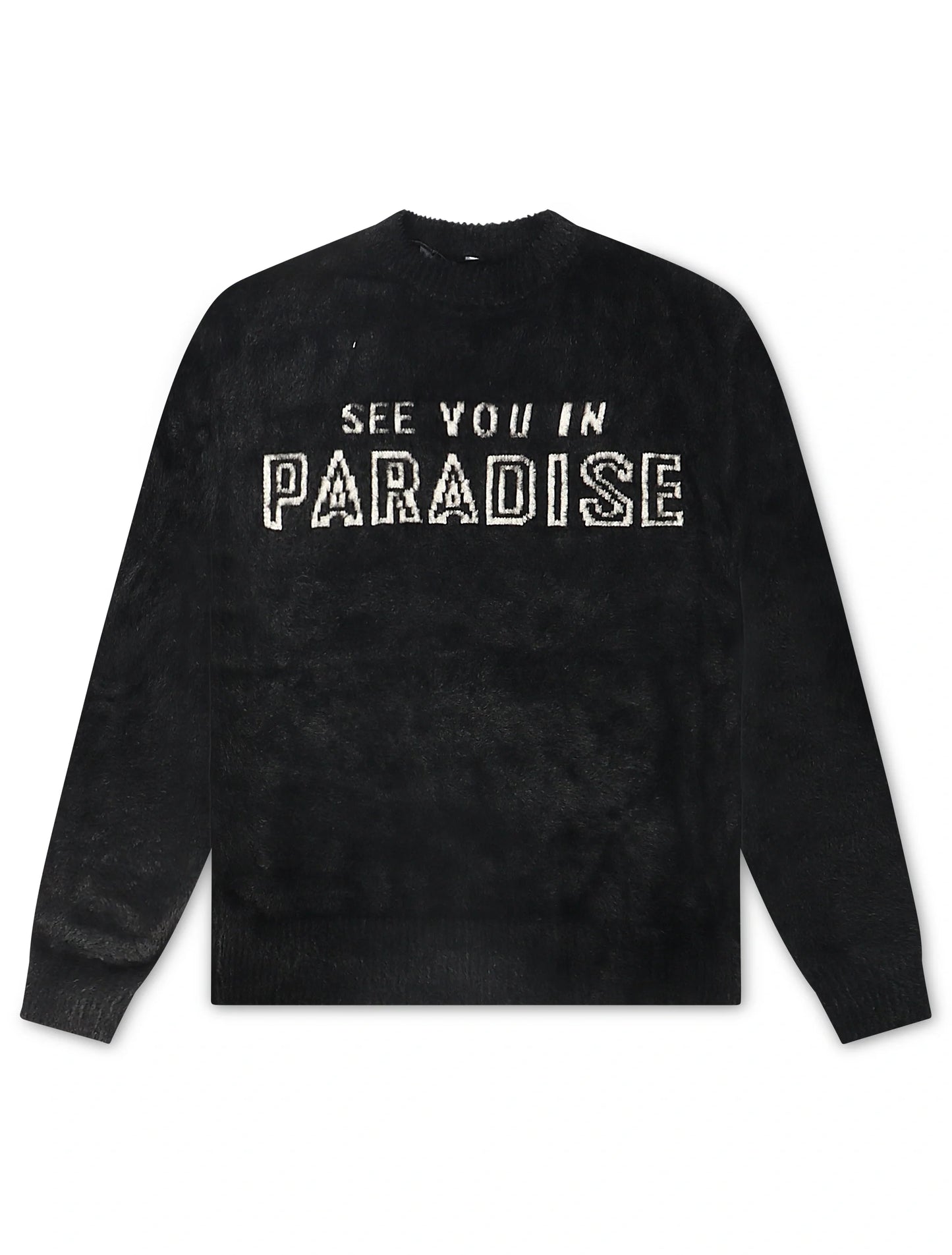 Jordan Craig Fluffy Sweater - Black Denim Exchange