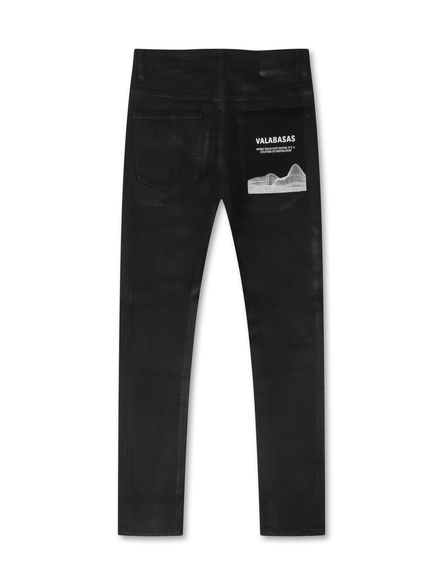 Valabasas Nitric Jean - Black Waxed Denim Exchange