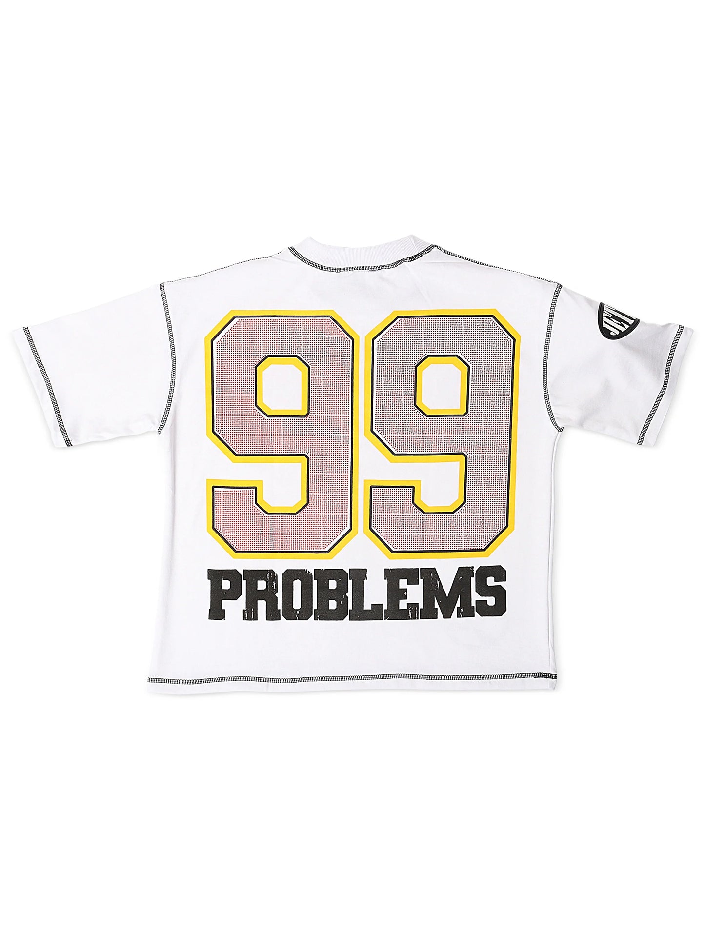 JetLyfe 99 Problems Tee - White Denim Exchange
