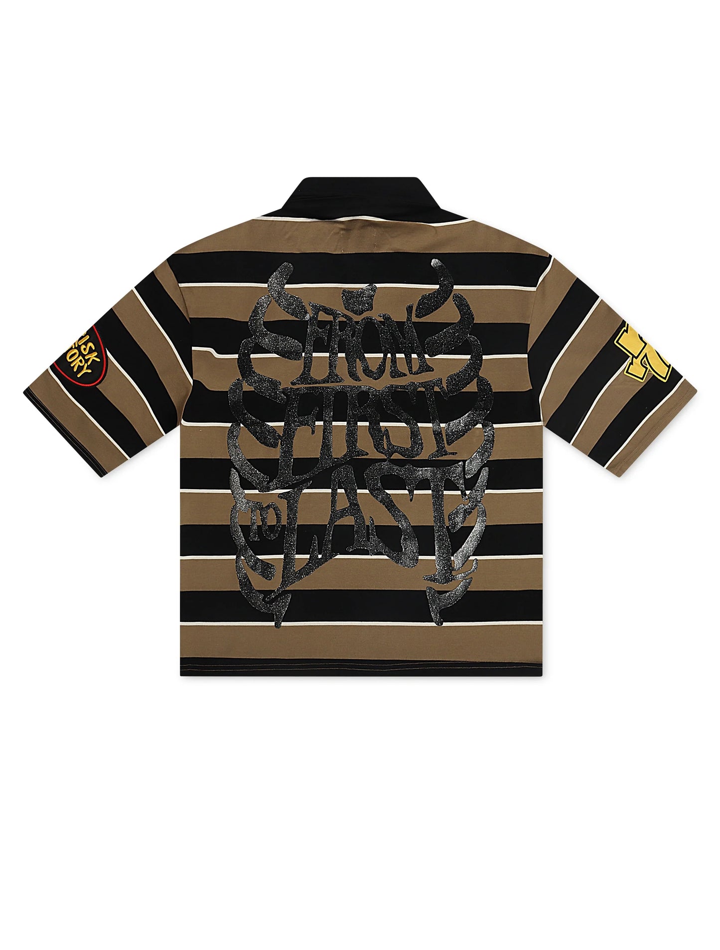 Kleep Winnie Knit Polo - Brown Denim Exchange