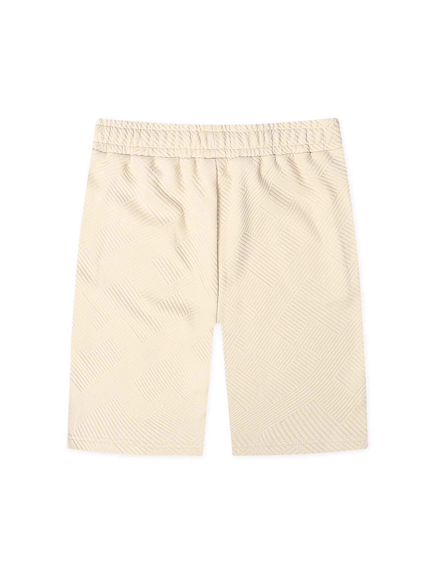 Denim Exchange Knit Shorts - Ivory Denim Exchange