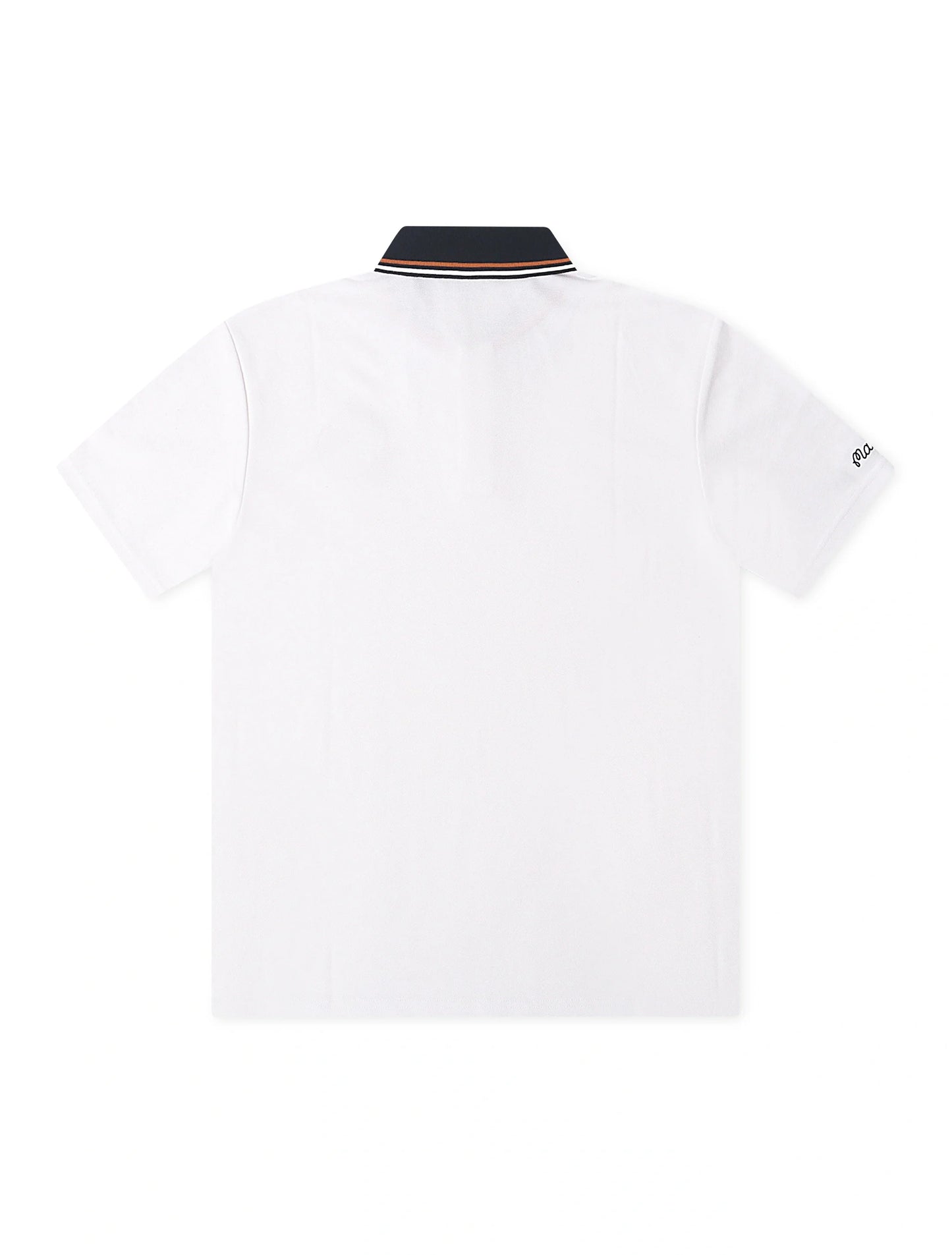 Malbon Fairway Oakwood Polo - White Denim Exchange
