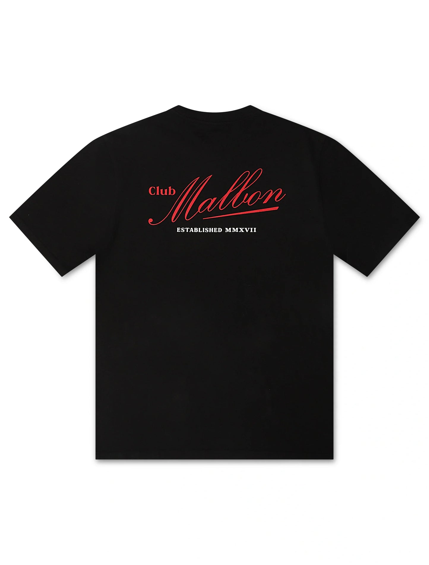 Malbon Bermuda Members Tee - Black Denim Exchange