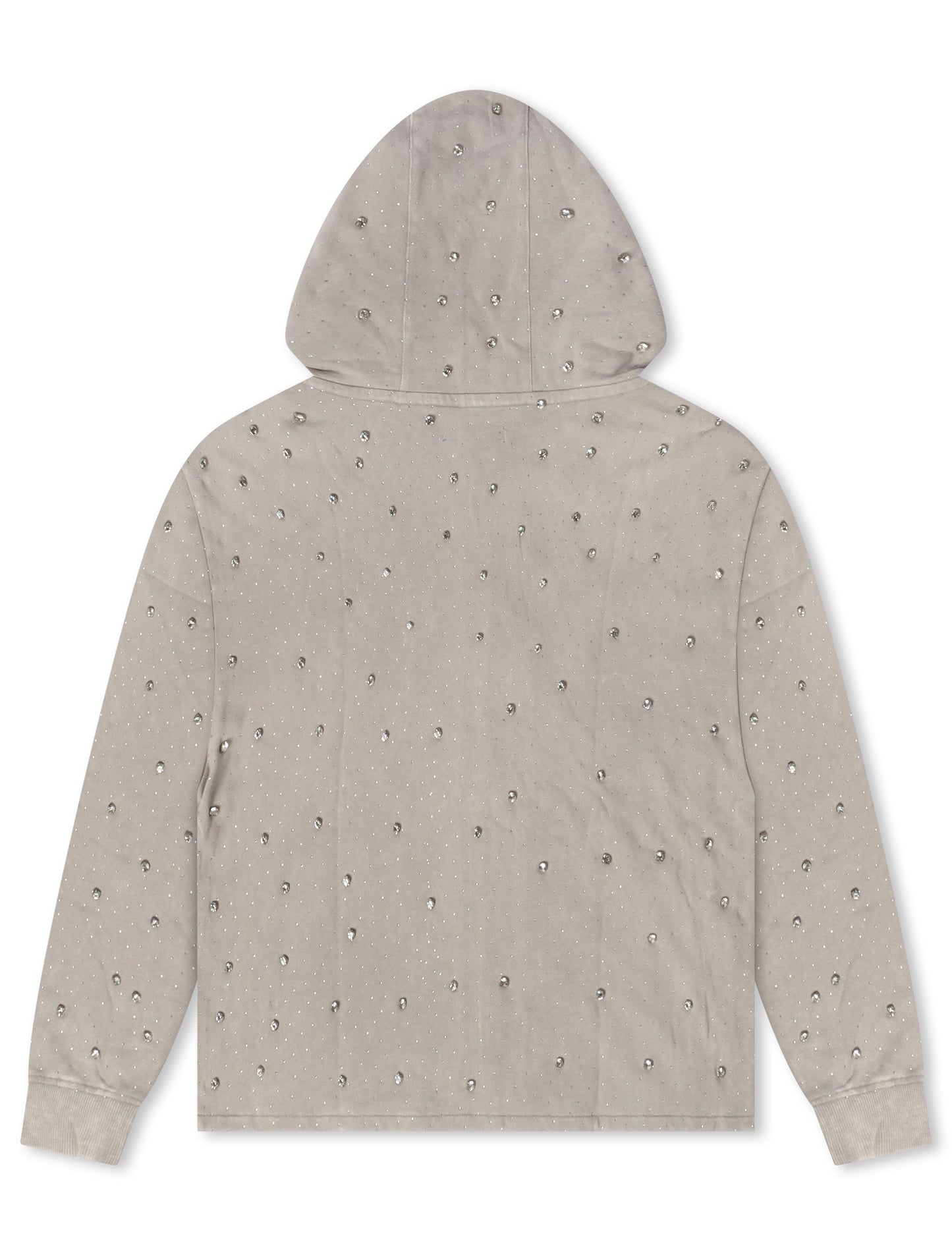 Rebel Denim Diamond Hoodie - Grey Denim Exchange