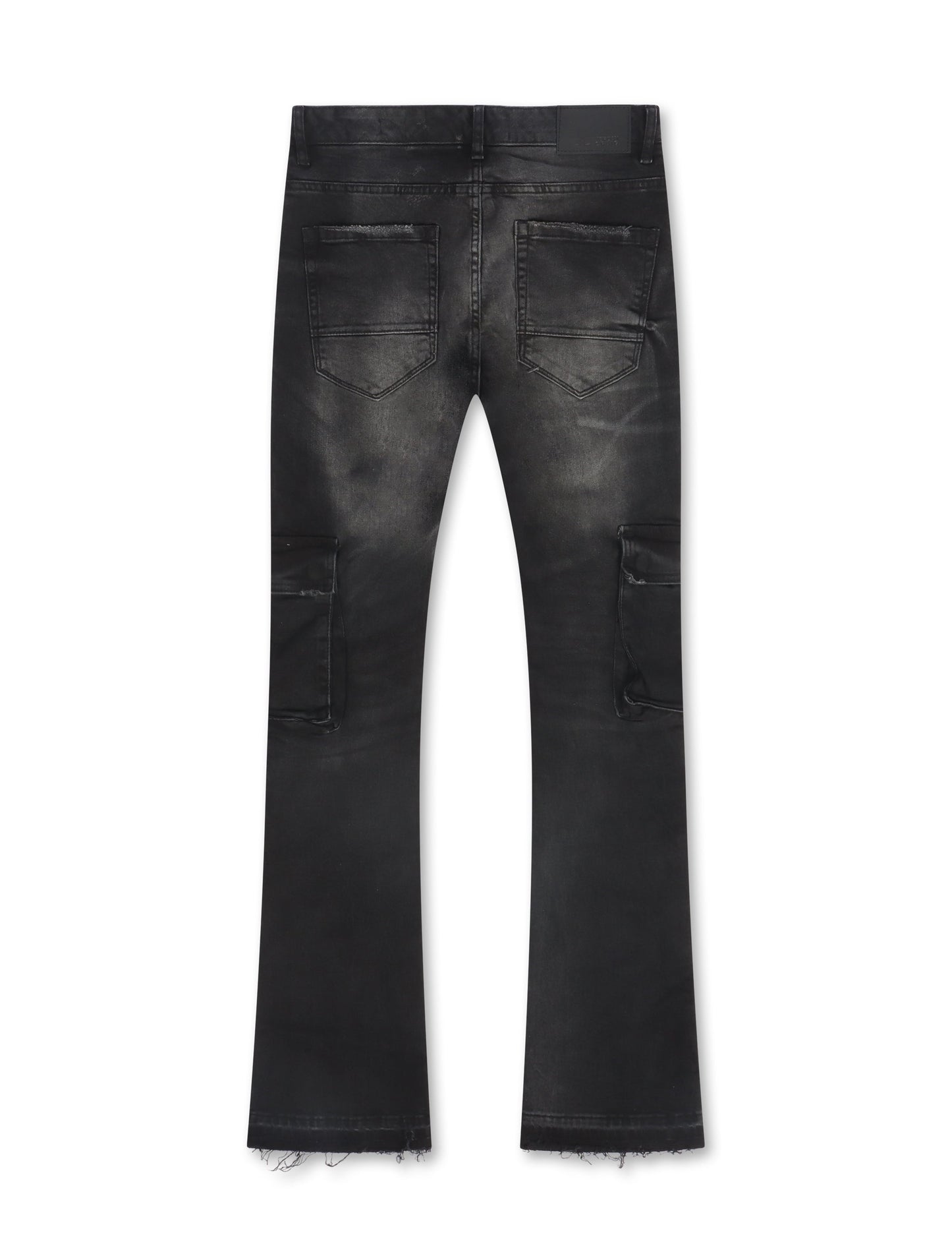 Jordan Craig Cargo Stacked Jean - Black Denim Exchange