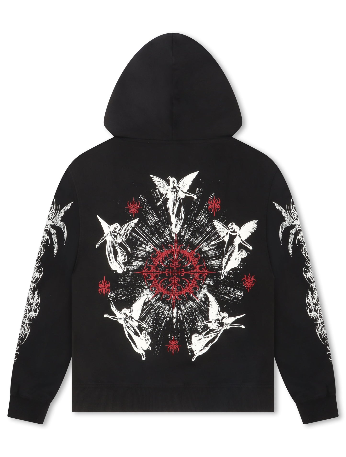 Revenge Paralysis Hoodie - Black/Red Denim Exchange