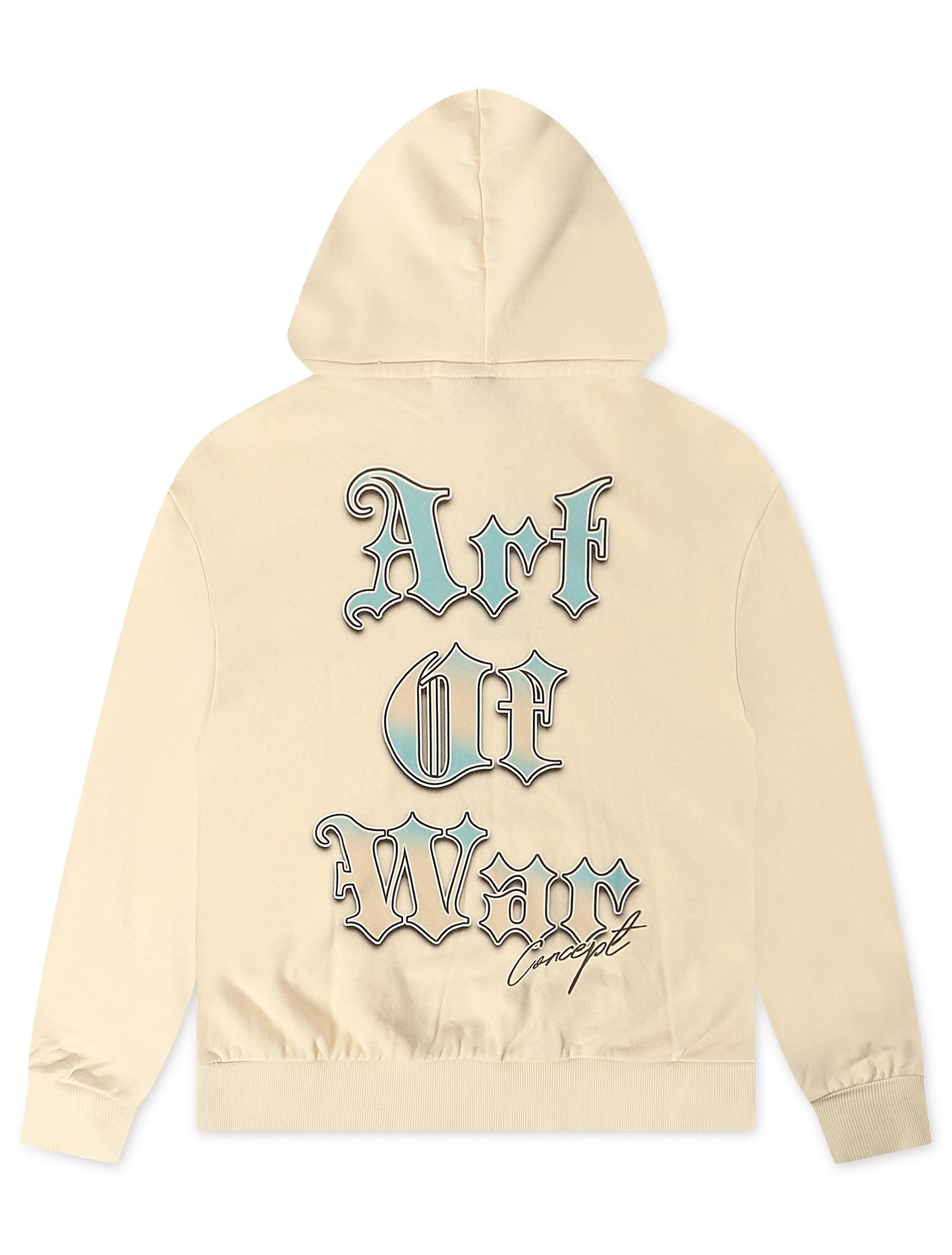 Concept La Art Of War Hoodie - Cream Denim Exchange