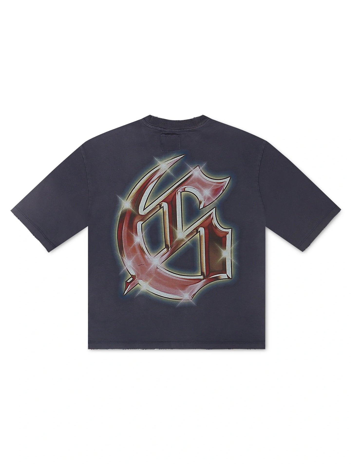 Godspeed Liberty Cruiser Boxy Tee - Navy Denim Exchange