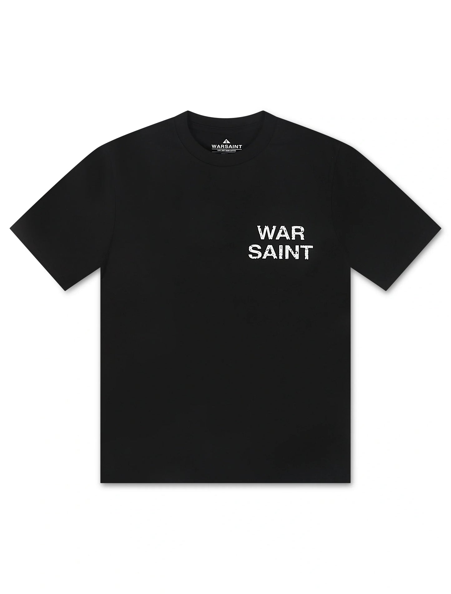 Warsaint LA Script Tee - Black/White Denim Exchange