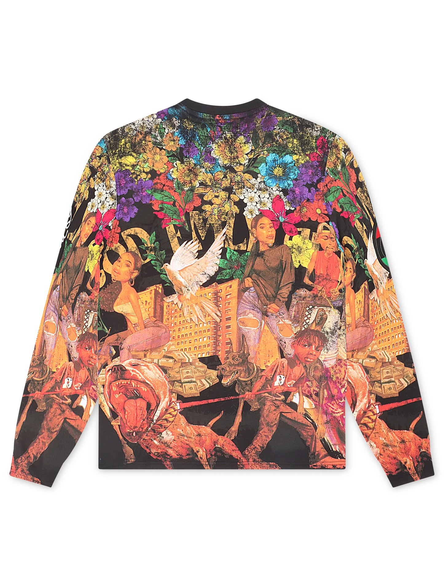 GFA Manassehy Hectic Knit Long Sleeve - Multicolor Denim Exchange