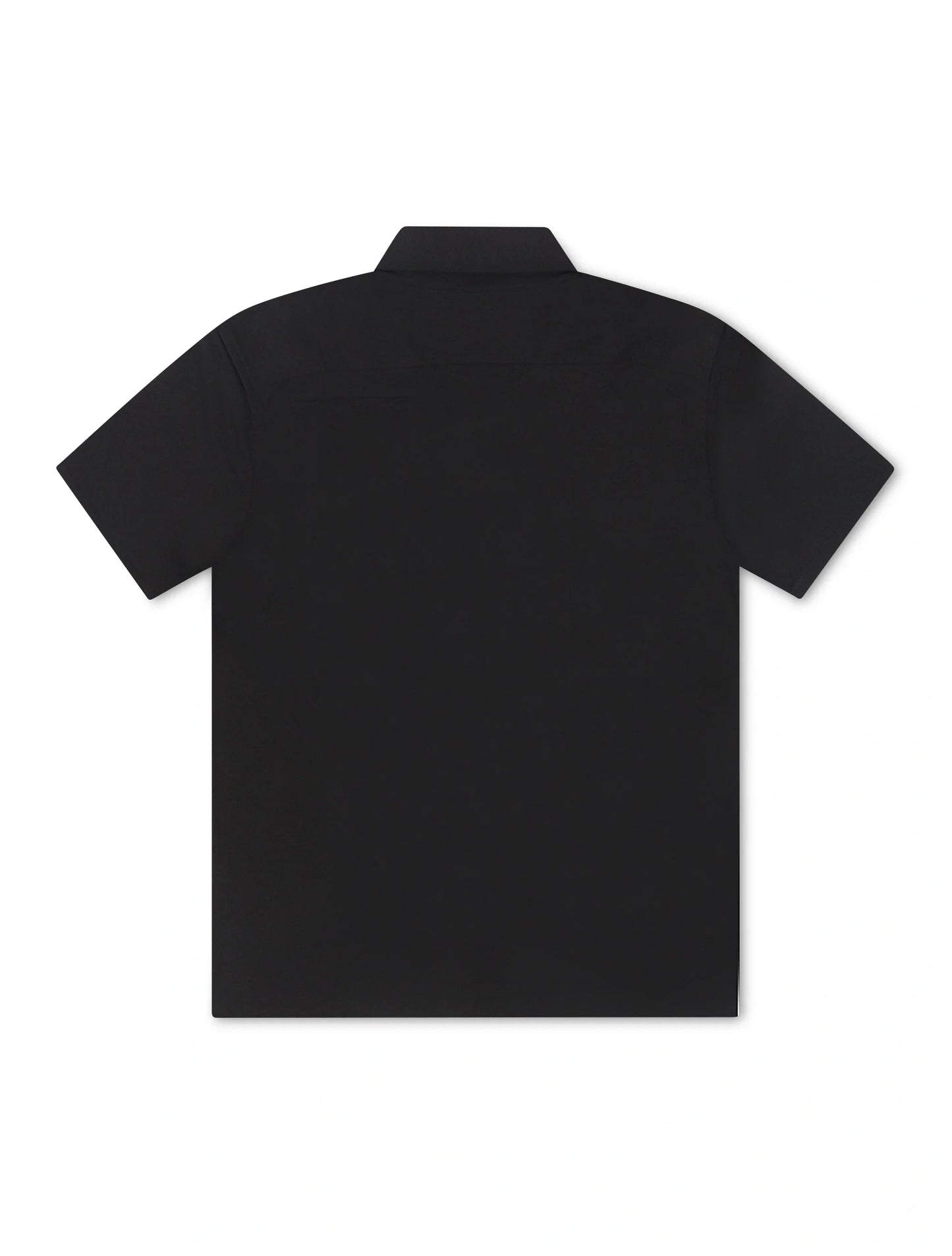 Psycho Bunny Bryan Camp Collar Shirt - Black Denim Exchange