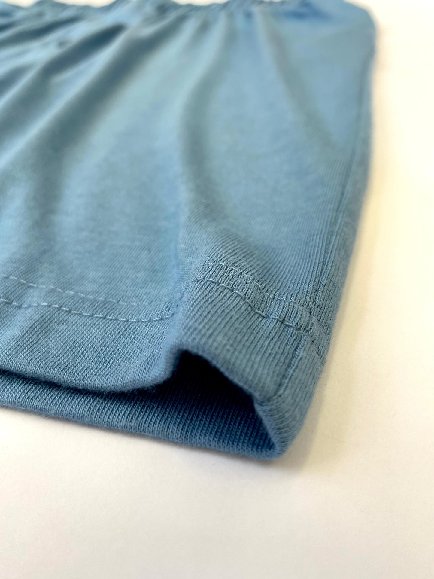 Men's Bamboo Viscose/Cotton Boxer Style Underwear Steel Blue Color - 5-pack Spun Bamboo