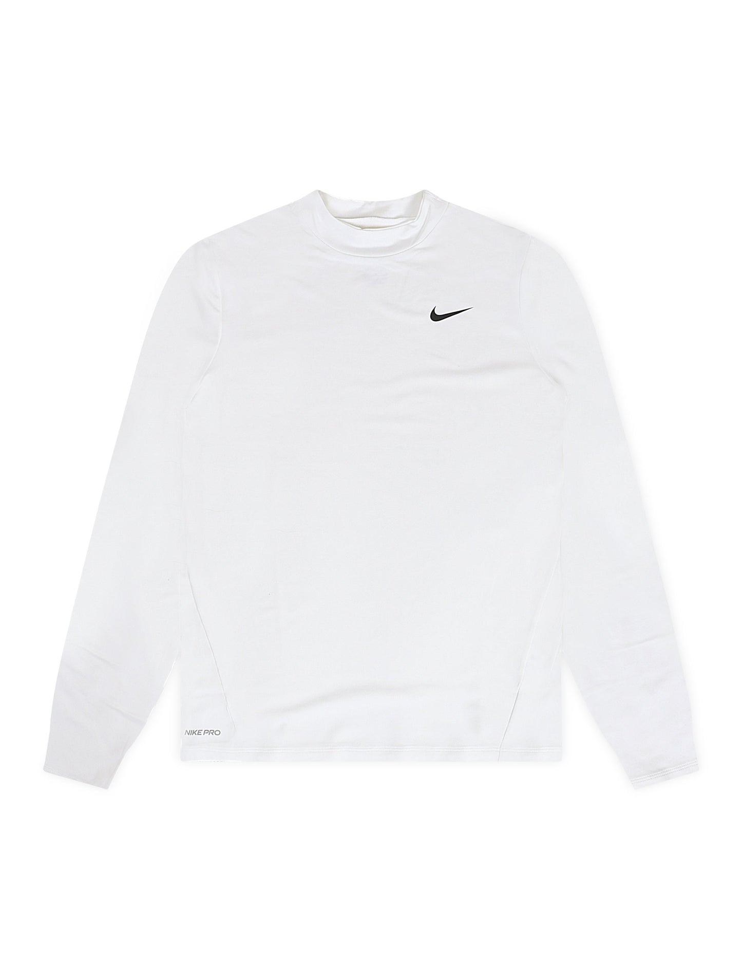 Nike Womens Pro Intertwist Long Sleeve - White/Black Denim Exchange