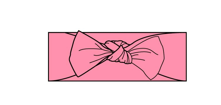 Avery (solid pink) - Headband Blush Lotus
